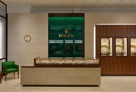 inside a rolex|inside Rolex store.